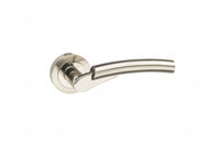 Mediterranean Messina Lever Door Handle on Round Rose