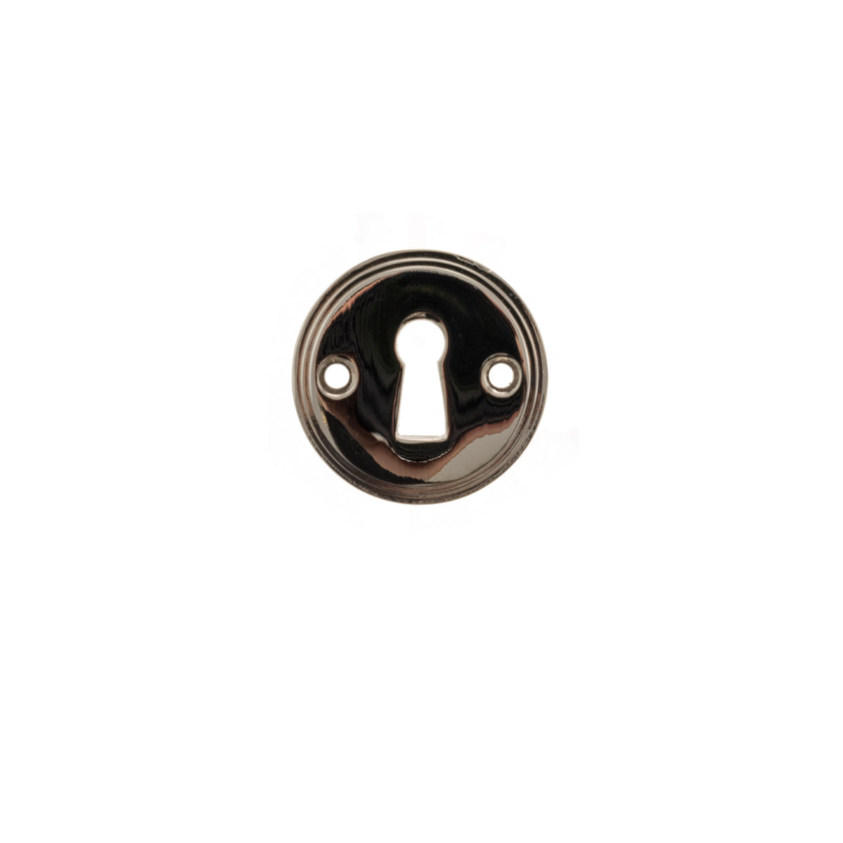 Millhouse Brass Solid Brass Open Key Hole Escutcheons