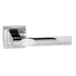 STATUS Kansas Lever Door Handle on Square Rose