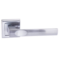 STATUS Kansas Lever Door Handle on Square Rose