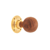 Rosewood Beehive Door Knob (Mortice/Rim Knob)