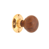 Rosewood Cottage Bun Door Knob (Mortice/Rim Knob)