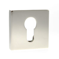 Senza Pari Euro Escutcheons on Flush Square Rose