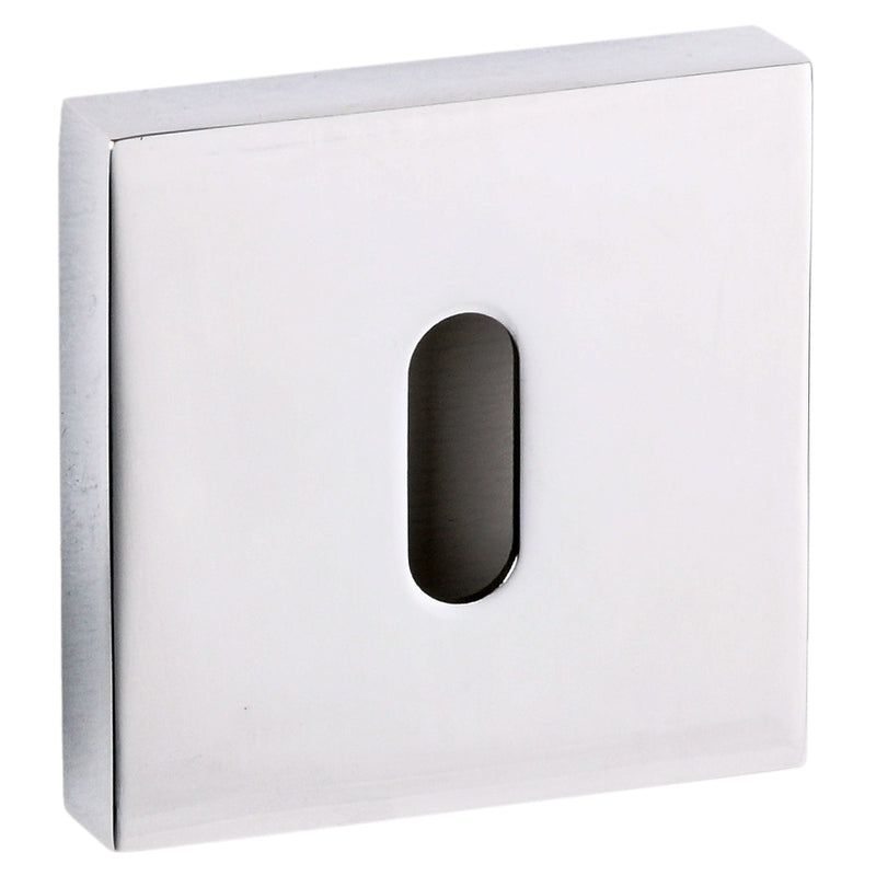 Senza Pari Key Escutcheons on Flush Square Rose