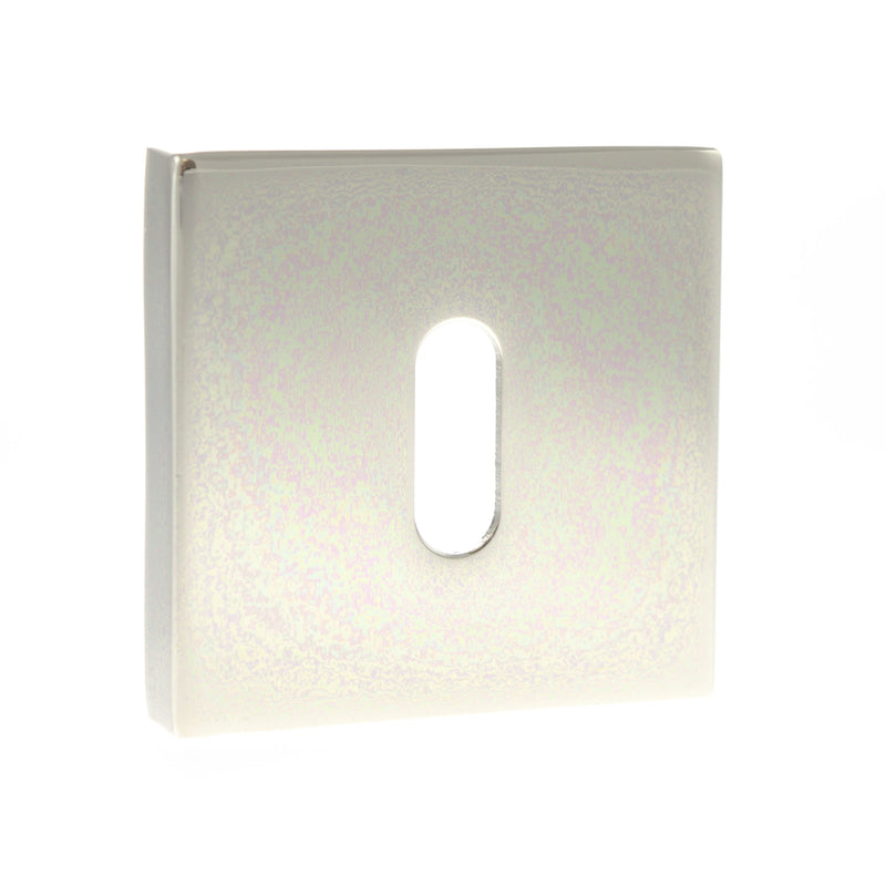 Senza Pari Key Escutcheons on Flush Square Rose