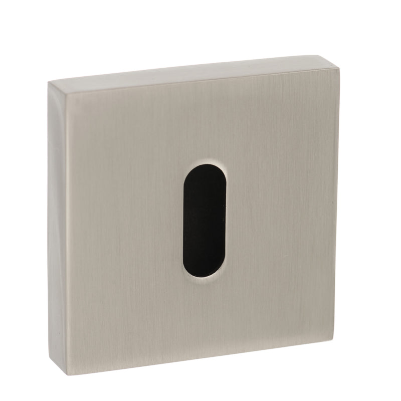 Senza Pari Key Escutcheons on Flush Square Rose