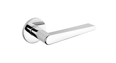 Tupai Rapido 5S Line Torrao Lever Door Handle on 5mm Slimline Round Rose