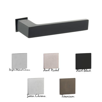 Tupai Rapido RetaLine Rillo Lever Door Handle on Concealed Square Rose