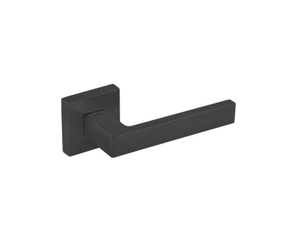 Tupai Rapido QuadraLine Rillo Lever Door Handle on Square Rose