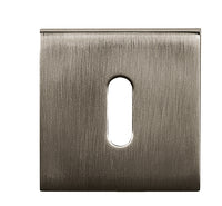 Tupai Rapido Curva/QuadraLine Key Escutcheons on Square Rose