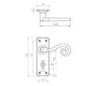 Antique Chester Suite Lever on Plate