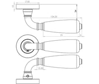 Natural Oxford Door Handles