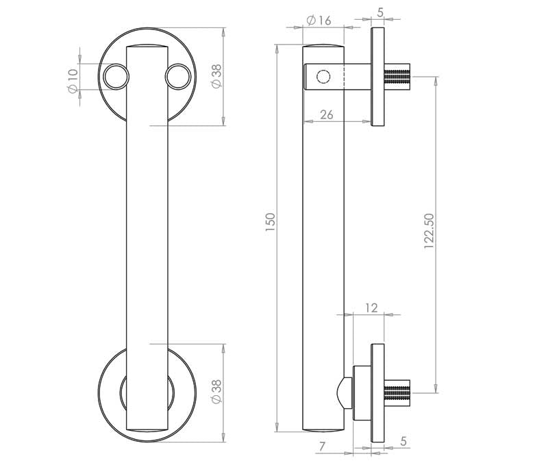 Stainless Steel Door Knockers