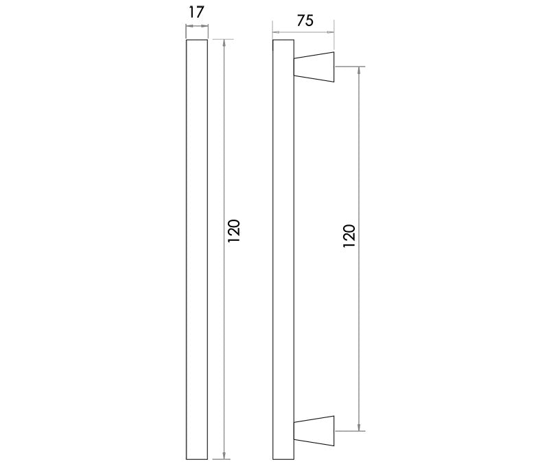 Kubus Pull Handles