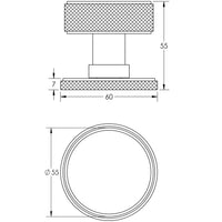 Burlington Westbourne Mortice Door Knob