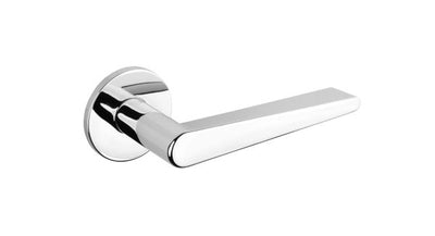 Tupai Exclusivo 5S Line Torrao Lever Door Handle on 5mm Slimline Round Rose