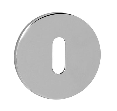 Tupai Exclusivo 5S Line Key Escutcheons on 5mm Slimline Round Rose