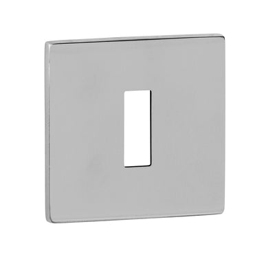 Tupai Exclusivo 5S Line Key Escutcheons on 5mm Slimline Square Rose