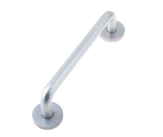 Aluminium 19mm D Shape Pull Handle Rose Fixing