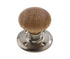 French Oak Mortice Door Knobs