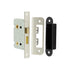 Jedo Kontrax Bathroom locks with Square Forend & Radiused Strike Plate