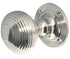 Reeded Mortice Door Knobs 53mm