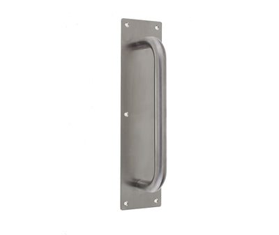 Stainless Steel Pull Handles w/ Plate