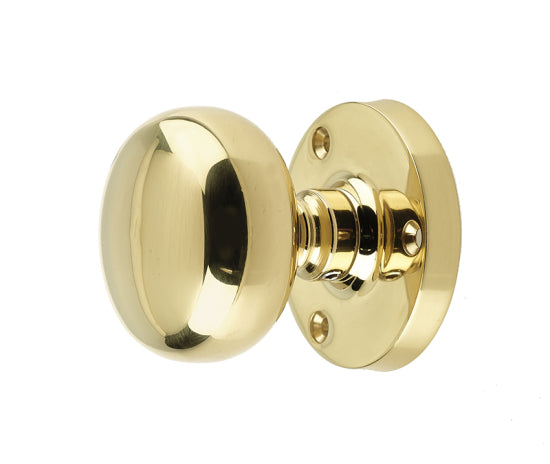 Mushroom Mortice Door Knobs 60mm Diameter