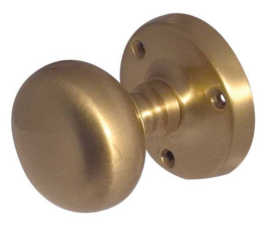 Mushroom Mortice Door Knobs 60mm Diameter