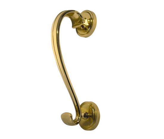 Sloane Door Knocker with Round Rose