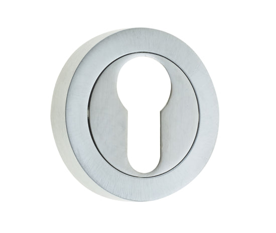 Designer Euro Profile Escutcheons on 50mm Round Rose